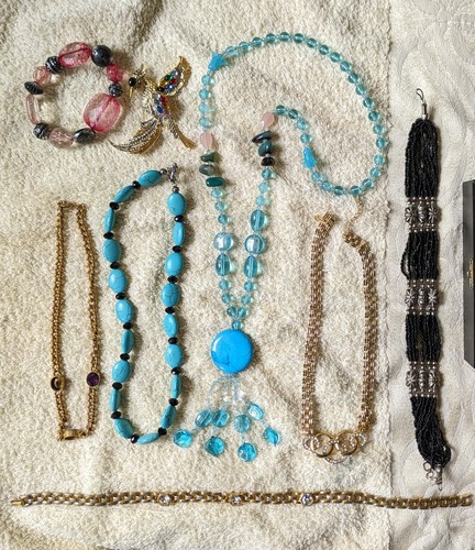 Modeschmuck konvolut teile - konvolut,