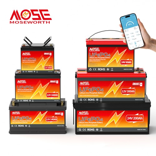 Lithium batterie 12v - 24v, 60ah