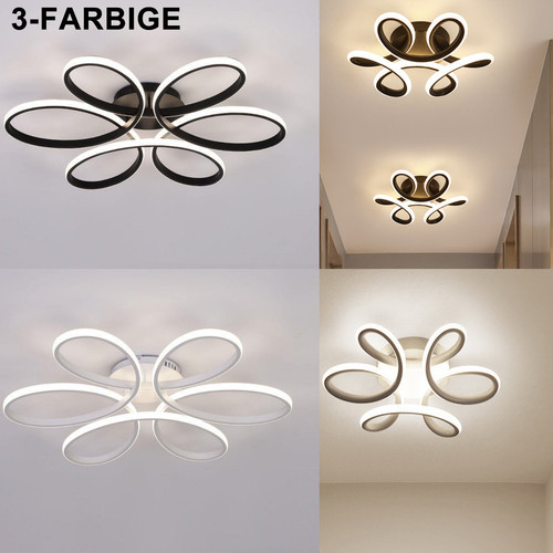 Farbige decken lampe - 3-farbige, dimmbar