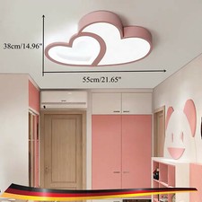 LED Deckenleuchte Herzförmig