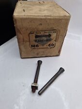 Alte Pflugschraube Achsschraube M6x60 Schraube Ohne Schlitz DDR Antik 