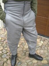 graue Bundeswehr Matrosenhose Lederhose Gr. 170/92  Breeches U-Boot  Marinehose