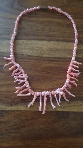 Astkoralle kette rosa farbe - rosa, farbe-19