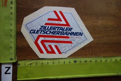 Alter aufkleber skigebiet - alter,