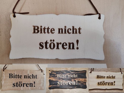 Bitte nicht stören - , schild