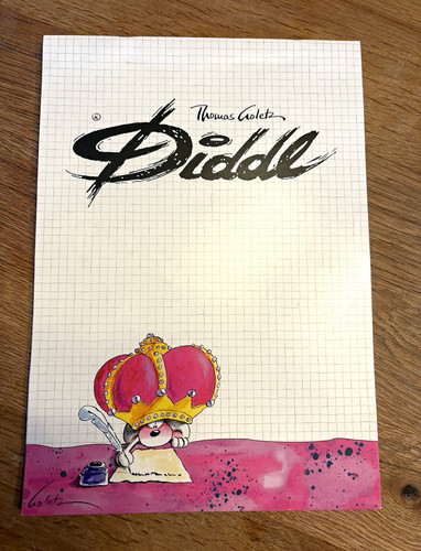 Diddl block blatt in - diddl, a4