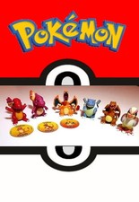 Pokemon Sammlung 6 Mini Figuren Glurak Turtok Tauboss Charizard Vintage selten