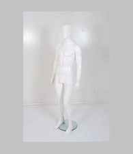 Männlich matt weiß Eierkopf Schaufensterpuppe Geschäft Einzelhandel Ganzkörper Display Attrappe