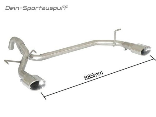 Ragazzon duplex sportauspuff - duplex,