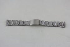 Vintage Seiko Edelstahl Uhren Armband 18 mm Bandanstoß # 12462
