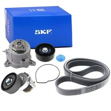 SKF KEILRIPPENRIEMEN-SATZ + WASSERPUMPE passend für AUDI A1 A3 VW POLO V 1.2 TSi