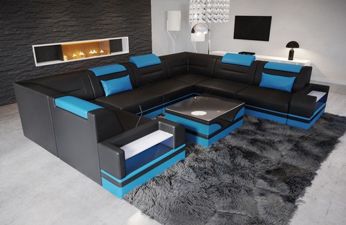 Sofa wohnlandschaft leder - sofa,