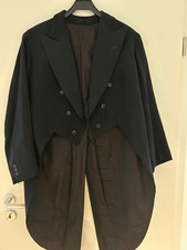 Frackjacke Schwalbenschwanz Herren schwarz Gothik S