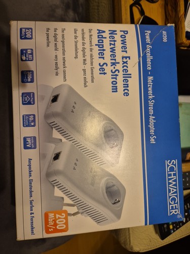Netzwerk strom adapter - netzwerk-strom-adapter, set