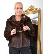 A5452 NERZJACKE ECHT PELZ