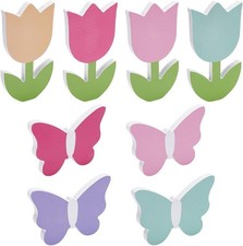 8 Stück Holz Tulpen Blumen