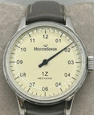 MeisterSinger 1 Z, Mechanik, Einzeigeruhr, Automatik, Juwelier Becker, Limitiert