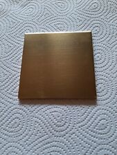 Messingblech 100x100mm 5mm 