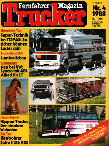 Zeitschrift trucker fernfahrer - trucker,