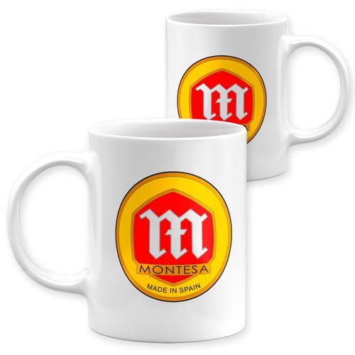 Tasse montesa old logo design - tasse,