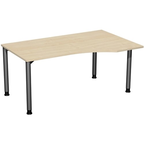 Eckschreibtisch fuß flex - /, 4-fuß