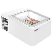 GGM Gastro Tisch-Eisvitrine - 460mm - Statisch - für 2x 5 Liter Eisbehälter -