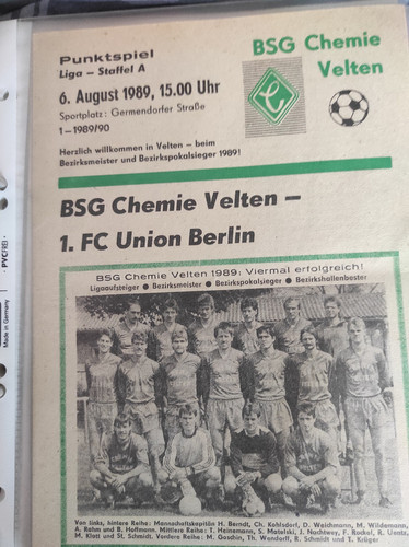 Chemie velten fc - chemie,