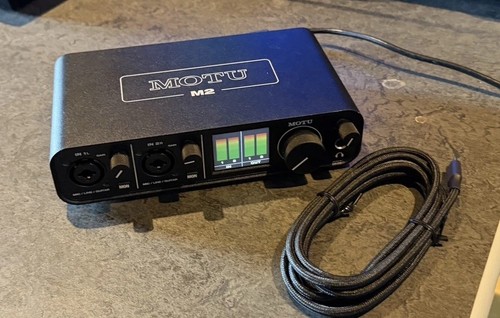 Motu 2x2 usb audio - m2, usb-c