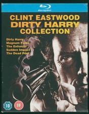 DIRTY HARRY COLLECTION CLINT EASTWOOD uncut Blu-Ray  DEUTSCH  Teil 1-5
