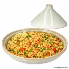 Tajine Steingut hellgrün