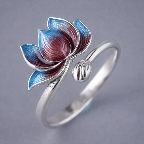 Offener lotus ring - offener,