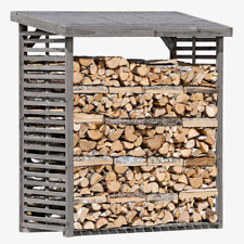Kaminholzregal Außen Holz