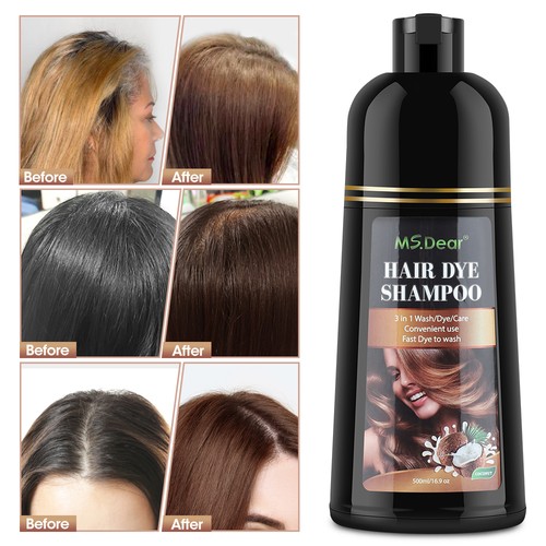 500ml kaffeebraun haarfarbe - kaffeebraun,
