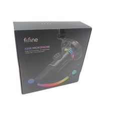 Fifine Mikrofon Gaming Ausstattung Ultimate RGB Dynamisch USB Anschluss hochwert