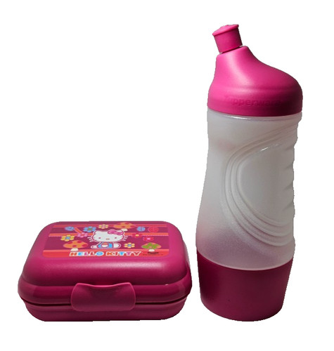 Tupperware hello kitty set - hello,
