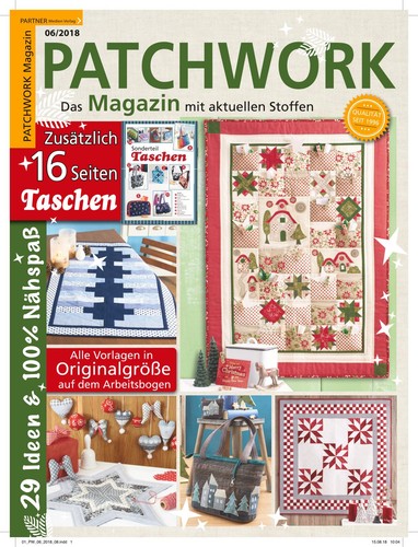 Patchwork magazin 2018 - magazin, 6/2018