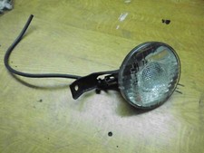 Fahrrad Lampe Halogen vorne FER  schwarz mit Halterung durchmesser 7,5cm (6)