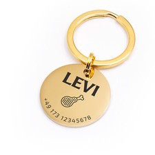 Hundemarke mit Gravur