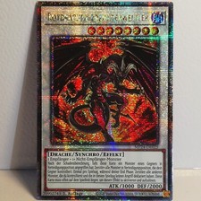 Yugioh Karte Rotdrachen-Erzunterweltler MP24-DE025 Quarter Century Secret Rare 