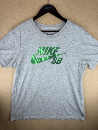 Nike shirt hellgrau grün - t-shirt,