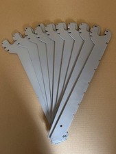 Tegometall Eden GRS Konsolen Einhänger Bodenträger Dunkelgrau Regal 370mmm