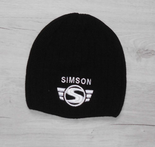 Schwarze simson strickmütze - schwarze,
