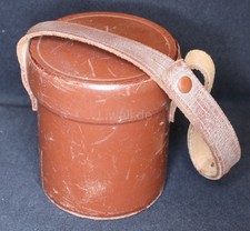 Objektiv-Köcher Leder