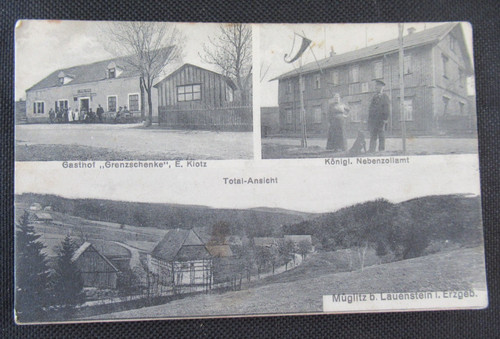Alte ansichtskarte müglitz - ansichtskarte,