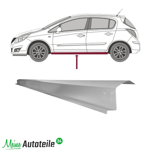 Schweller reparaturblech für - schweller,