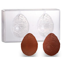 Rosenstein & Söhne Silikonform: Schokoladen-Gussform Osterei, groß