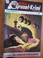 Silber Grusel Krimi - Der mordende Schrumpfkopf- Dan Shocker- Nr. 41