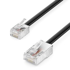 1m Telefonkabel RJ11 auf RJ45 DSL Router Modem Splitter FAX Kabel Modularkabel