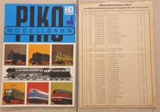 PIKO Modellbahnkatalog mit