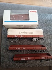 Märklin H0 Niederbordwagen